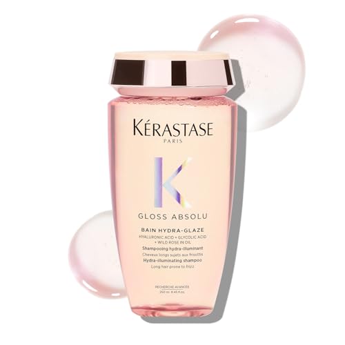 Shampoo Kerastase Gloss Absolu Antifrizz de Alto Brillo - Limpia y Revela Brillo Máximo, para Cabello Brillante y Suelto, 8.45 Fl Oz - imagen 1
