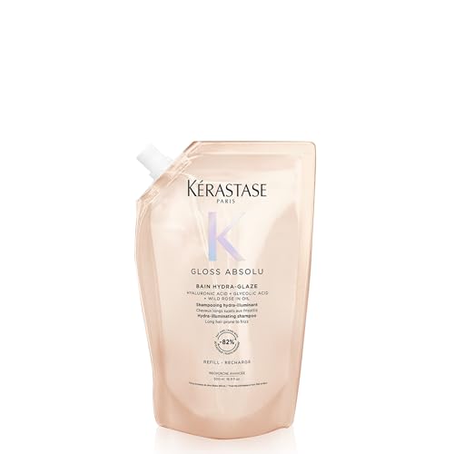 Champú Anti-Frizz Kerastase Gloss Absolu de Alto Brillo - Limpia y Revela Brillo Extremo, Para Cabello Brillante y Con Movimiento, 16.9 Fl Oz - imagen 1