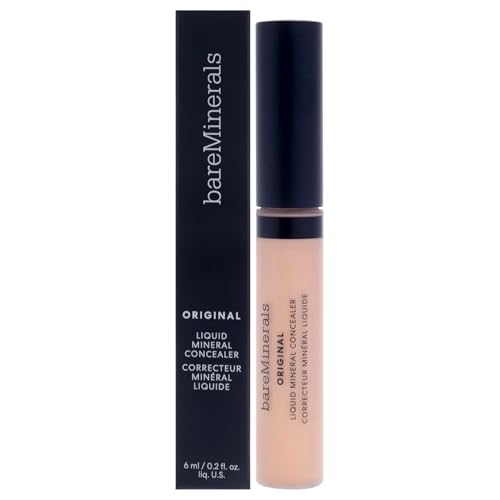 bareMinerals Corrector Líquido Mineral Original, Corrector para Ojeras Iluminador, Reduce la Apariencia de Líneas Finas, Cobertura Construible, Vegano - imagen 1