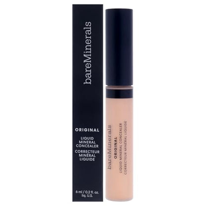 bareMinerals Corrector Líquido Mineral Original, Corrector para Ojeras Iluminador, Reduce la Apariencia de Líneas Finas, Cobertura Construible, Vegano - imagen 3