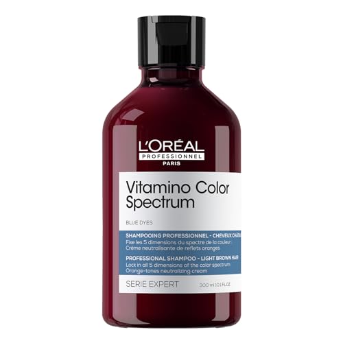 Champú L'Oréal Professionnel Paris Vitamino Color Spectrum Blue - Neutraliza tonos naranjas, realza brillo y vitalidad, mantiene el color y fortalece - imagen 3
