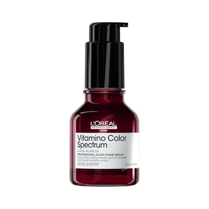 Sérum L'Oréal Professionnel Paris Vitamino Color Spectrum Glass Shine - Brillo Instantáneo para Cabello, Protección para Cabello Teñido, Antifrizz - imagen 1