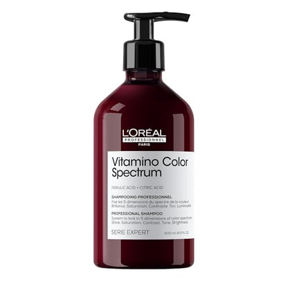 Champú L'Oréal Professionnel Paris Vitamino Color Spectrum - Mantiene la Vibrancia del Color, Brillo Ultra Alto, Nutre y Neutraliza Reflejos No - imagen 1