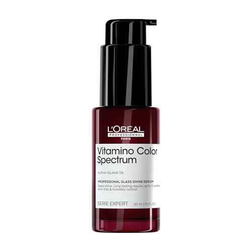Suero Brillante L'Oréal Professionnel Paris Vitamino Color Spectrum - Brillo Instantáneo, Protección para Cabello Teñido, Protección Térmica hasta - imagen 4