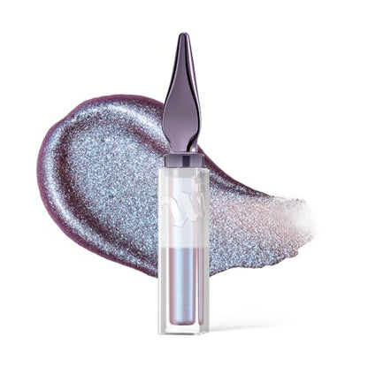 Sombra de Ojos Líquida URBAN DECAY 24/7 Glaze-On (Frost Boss - Dúo Cromo Azul Lavanda), Resistente a Pliegues, Maquillaje Brillante con Pincel - imagen 4