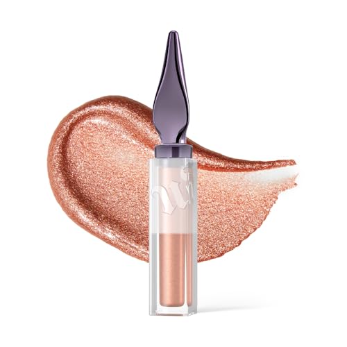 URBAN DECAY Sombra Líquida 24/7 Glaze-On (Sugar Twist - Brillo Rosa Dorado), Maquillaje de Ojos Resistente a Pliegues con Pincel Integrado - 0.1 fl oz - imagen 3