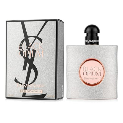Black Opium Glitter de Yves Saint Laurent para Mujeres - Spray EDP de 3 oz - imagen 2