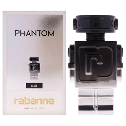 Rabanne Phantom Elixir Parfum Cologne for Men - Ultra-Intense Woody Ambery Aquatic with Marine, Vanilla & Oud - Long Lasting & Exhilarating Refillable - imagen 3
