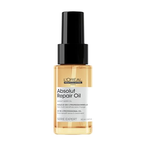 L'Oréal Professionnel Paris Absolut Repair Aceite 10 en 1 – Aceite nutritivo multifuncional para cabello seco y dañado, repara y aporta brillo - imagen 4