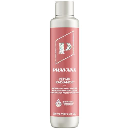 Acondicionador Pravana Repair Radiance | Restaura, Hidrata y Nutre | Para Cabello Dañado y Tratado con Color | Reduce Quiebre y Puntas Abiertas | - imagen 1