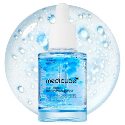 Suero Hidratante Medicube de Ácido Hialurónico y Multipeptidos PDRN para Piel Radiante y Suave | Serum Facial Ligero para Todo Tipo de Piel | 30ml - imagen 4