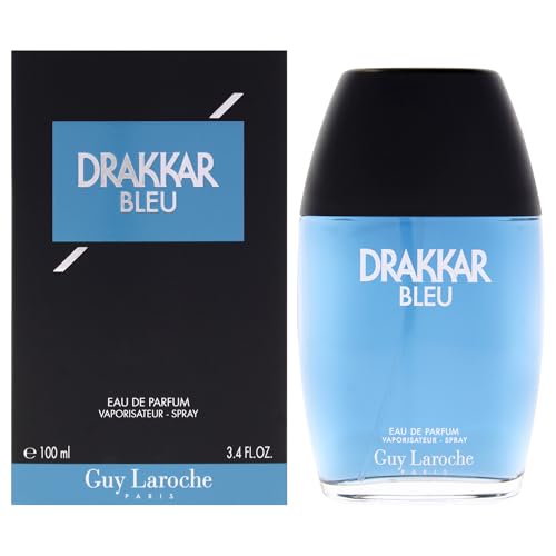 Guy Laroche Drakkar Bleu - Fragancia Icónica para Hombre - Eau de Parfum Acuático y Fresco - 3.4 Fl Oz - imagen 2