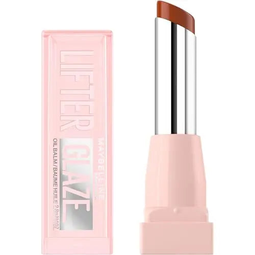 Bálsamo Labial MAYBELLINE Lifter Glaze con Ácido Hialurónico y Mezcla de Aceites Hidratantes, Brillo Hidratante 24 Horas, Latte Crush (Marrón Nude - imagen 1