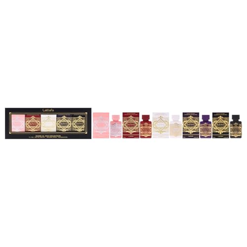 Set de Regalo de Eau de Parfum Lattafa Bade'e Al Oud Collection – 5 × 5 ml para Unisex (Honor & Glory + Sublime + Amethyst + Oud for Glory + Noble - imagen 4