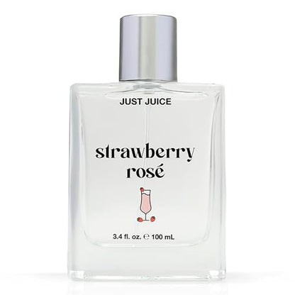 Just Juice Strawberry Rosé - Perfume Espumoso de Fresa para Mujeres y Hombres - Fragancia de Frambuesa, Rosa y Almizcle de Vainilla - 3.4 oz - imagen 2