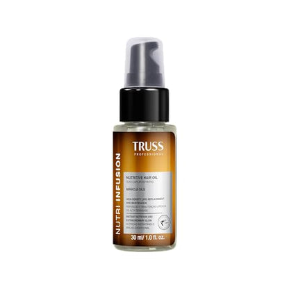 Aceite Capilar TRUSS Nutri Infusion para Cabello Dañado - Hidratante, Aceite Antifrizz - Nutrición Profunda, Protección Térmica y Brillo (30 ml) - imagen 2