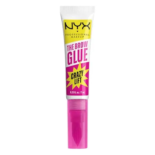 NYX PROFESSIONAL MAKEUP The Brow Glue Crazy Lift, Gel de Laminado de Cejas con Fijación Fuerte de 16 Horas y Peine Estilizador - Gel de Cejas - imagen 1