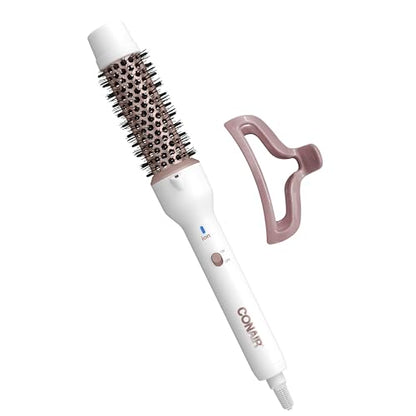 Conair Double Ceramic 1¼-Inch Thermal Brush, Heated Round Brush for Blowouts, Curls, and Waves, Ceramic Technology Eliminates Damaging Hot Spots for S - imagen 2