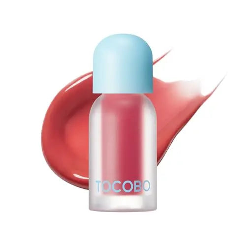 TOCOBO Aceite Labial Voluminizador Juicy Berry 18 Cozy Pink (Rosa Apagado) – Brillo Tinte Vegano Coreano con Volufiline™, Punta de Silicón, No - imagen 1