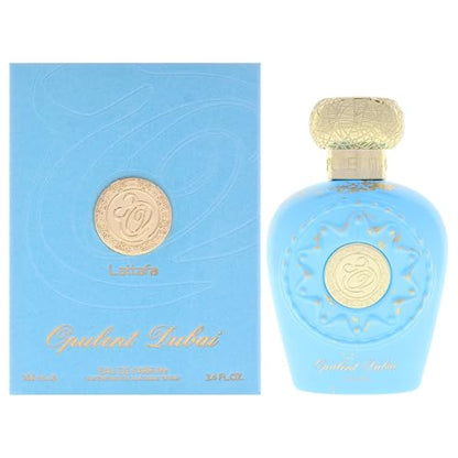 Lattafa Opulent Dubai - Fragancia Unisex Eau de Parfum Larga Duración, Cítrica, Frutal, Floral, Amaderada, 3.4 Onzas / 100 ml - imagen 3