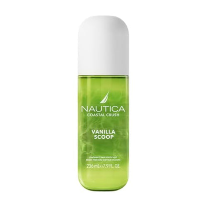 Nautica Vanilla Scoop - Bruma Capilar y Corporal Gourmet para Mujeres, Notas de Pistacho, Flor de Cerezo y Vainilla, Larga Duración, 8.0 fl oz - imagen 2