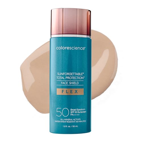 Colorescience Total Protection Face Shield Flex SPF 50, Fórmula de Óxido de Zinc, Ligera, 1.8 fl. oz. - imagen 2