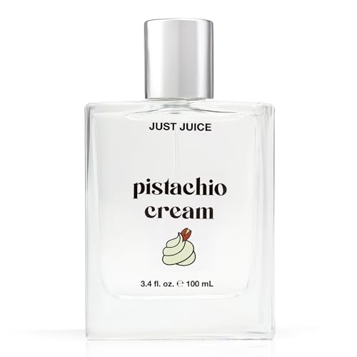 Just Juice Crema de Pistacho - Perfume Gourmand para Mujeres y Hombres - Notas de Pistacho, Vainilla Francesa y Maderas Cremosas - 3.4 oz - imagen 2
