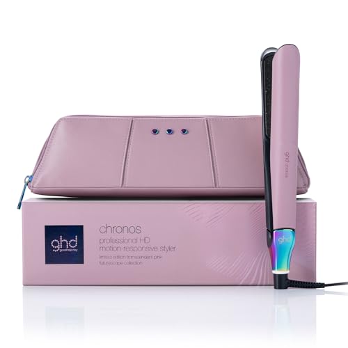 ghd Chronos Styler - Plancha de Pelo Inteligente de 1” con Tecnología HD, Estilizado Rápido, Resultados de 24 Horas, Más Brillo y Menos Frizz - Rosa - imagen 1