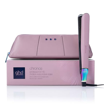 ghd Chronos Styler - Plancha de Pelo Inteligente de 1” con Tecnología HD, Estilizado Rápido, Resultados de 24 Horas, Más Brillo y Menos Frizz - Rosa - imagen 4