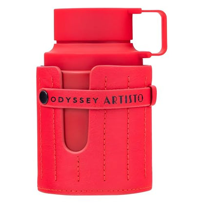 Armaf Odyssey Artisto The Red Edition – Perfume Eau de Parfum Unisex de Larga Duración, 100 ml – Aroma Amaderado, Dulce, Tropical y Especiado - imagen 2