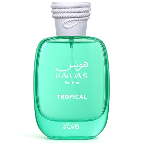 Rasasi Hawas Tropical Eau De Parfum Spray para Hombres, 3.4 Onzas - imagen 1