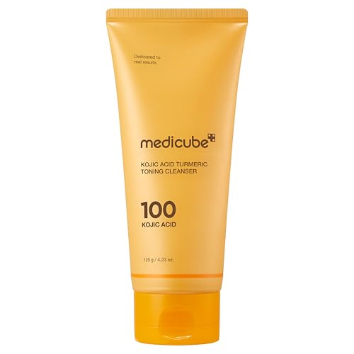 Limpiador Facial Medicube con Ácido Kójico y Cúrcuma | Espuma Limpiadora para Iluminar y Balancear | Reduce la Apariencia de Manchas Irregulares | - imagen 4
