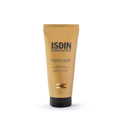 ISDIN Isdinceutics Essential Scrub Gel Limpiador Diario con Partículas Exfoliantes Suaves, 100g - imagen 3