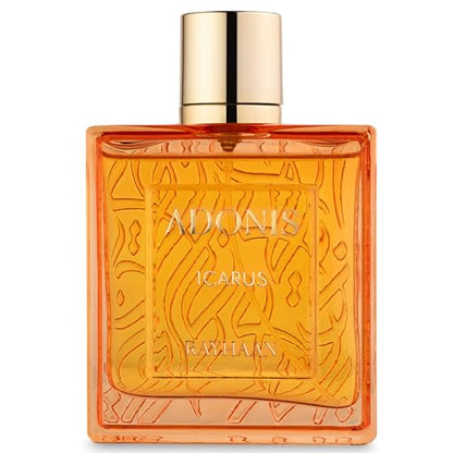 Rayhaan Adonis Icarus – Fragancia de Eau de Parfum Duradera para Hombre, Notas Cítricas, Especiadas, Amaderadas y Ámbar, 100 ml - imagen 3
