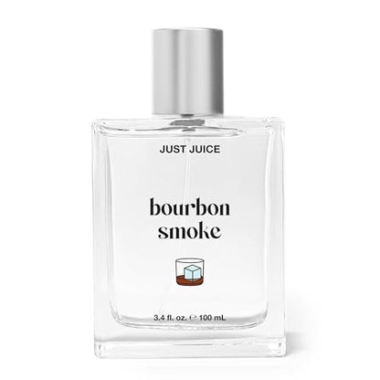 Just Juice Bourbon Smoke - Perfume Ámbar Unisex con Vainilla Picante, Pimienta Negra, Cedro y Ante - 3.4 oz - imagen 3