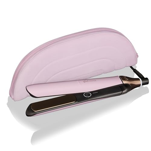 ghd Chronos Professional Flat Iron, 1 Inch Plate, HD Motion-Responsive Technology, High-Definition Styling, 24Hr Results, Pink Sorbet - imagen 1