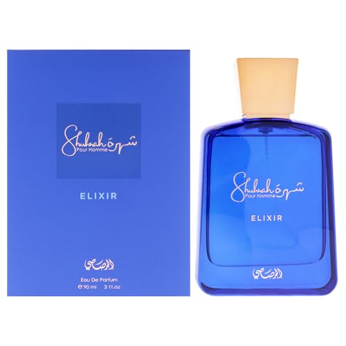 RASASI Shuhrah Elixir Pour Homme Eau de Parfum Spray 90ml | Perfume masculino de larga duración con notas amaderadas y especiadas - imagen 1