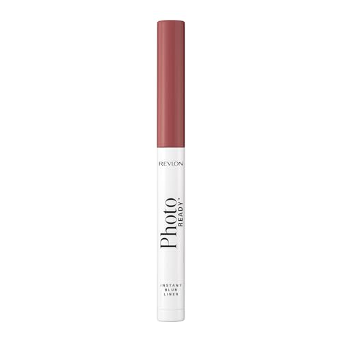 REVLON PhotoReady Blur Liner, Lápiz Labial Mate Suave para Contornear, Labios Más Llenos y Naturales, 001 Dewy, 0.05 oz - imagen 1