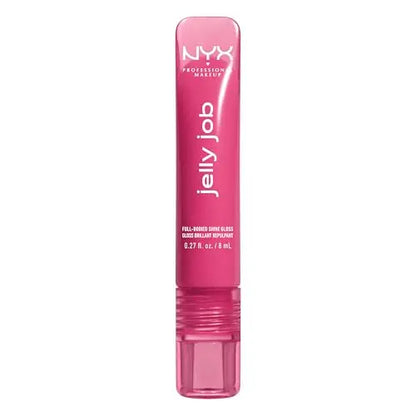 Brillo Labial NYX PROFESSIONAL MAKEUP Jelly Job, Gloss Tinte con Acabado Suave y Brillante - Jelly Jammin' (Rosa Frío) - imagen 1