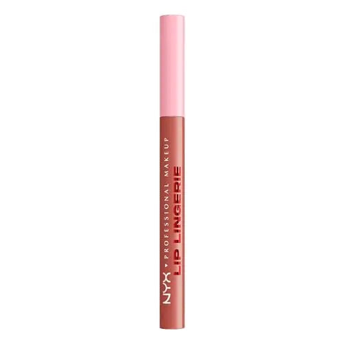 Lápiz Labial NYX PROFESSIONAL MAKEUP Lip Lingerie, Tinte Impermeable con Acabado de Larga Duración - After Hours (Rosa Cálido) - imagen 1