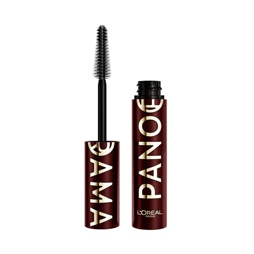 Máscara L'Oreal Paris Voluminous Panorama Chromatic, Voluminizadora y Alargadora, Color Burdeos, Larga Duración, Resistente a Manchas, Lavable, 707 - imagen 1