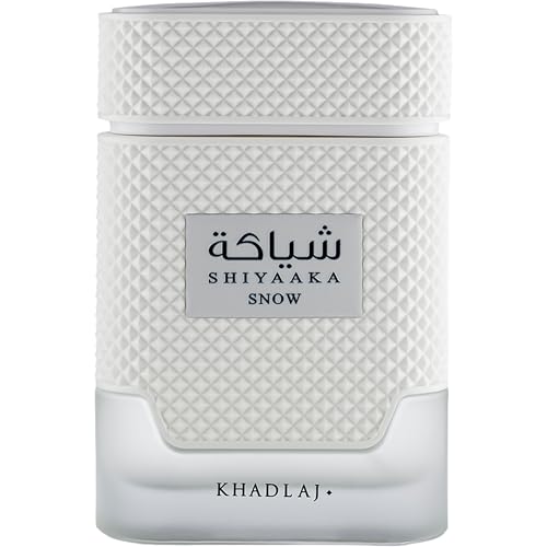 Khadlaj Shiyaaka Snow – Perfume Eau De Parfum para Hombre, Aroma Cítrico, Amaderado y Especiado, Fragancia Duradera, 100 ml - imagen 3