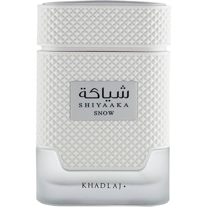 Khadlaj Shiyaaka Snow – Perfume Eau De Parfum para Hombre, Aroma Cítrico, Amaderado y Especiado, Fragancia Duradera, 100 ml - imagen 2
