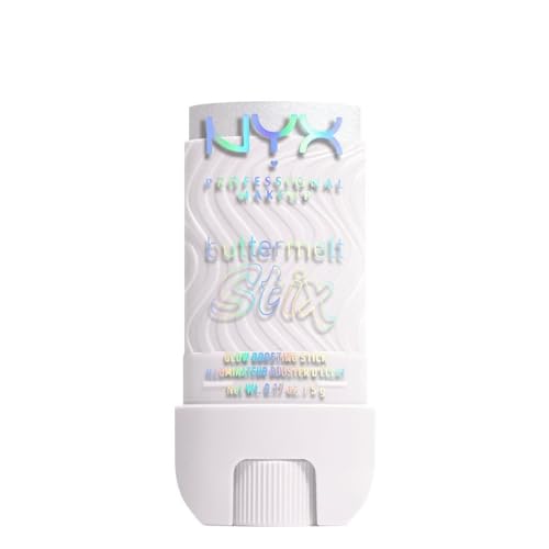 NYX PROFESSIONAL MAKEUP Buttermelt Glaze Stix, Iluminador en Barra No Graso con Hasta 8 Horas de Duración - 03 That's So Melt (Blanco) - imagen 1