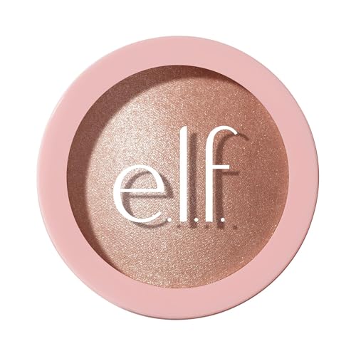 e.l.f. Halo Glow Polvo Iluminador Sedoso, Acabado Luminoso de Larga Duración, Resistente a la Cake con Micro-Purpurina, Vegano y Libre de Crueldad, - imagen 1