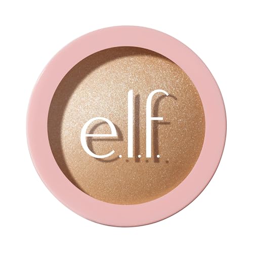 e.l.f. Halo Glow Polvo Iluminador Sedoso, Acabado Luminoso de Larga Duración, Resistente a la Cake, Vegano y Libre de Crueldad, Prosecco Poppin' - imagen 2