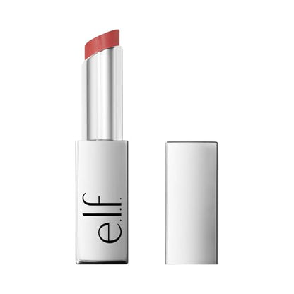 e.l.f. Glow Reviver Slipstick, Barra de Aceite Labial Tinte, Hidratante y No Pegajosa, Acabado Brillante Suave, Vegana y Libre de Crueldad, Rose Latte - imagen 1