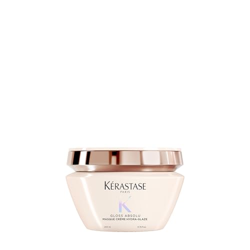 Mascarilla Capilar KÉRASTASE Gloss Absolu Crème Hydra-Glaze, Hidratante para Cabello Grueso y Frizz, Anti-Frizz, Brillo y Suavidad, con Ácido - imagen 1