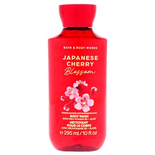 Jabón Corporal de Flor de Cerezo Japonés de Bath and Body Works para Mujeres - 10 oz - imagen 1