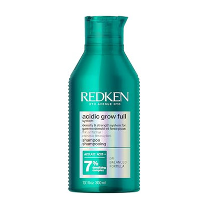 Champú Densificante Redken Acidic Grow Full System - Champú Ligero para Cabello Más Abundante y Grueso, Limpieza Suave y Hidratación del Cuero - imagen 1